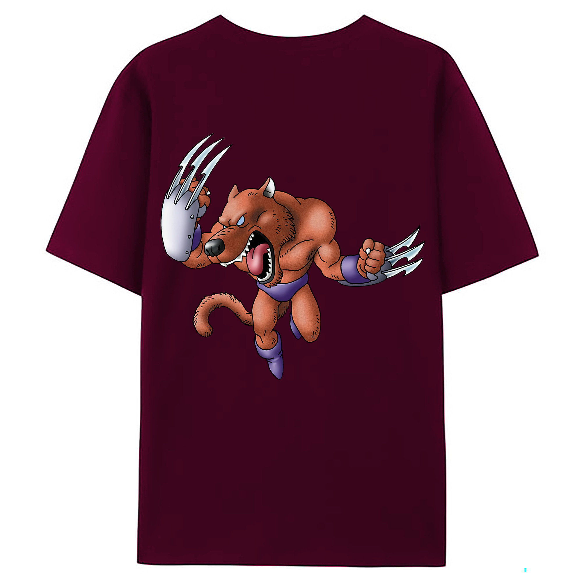 （画像用） ドラゴンクエスト Doragon Kuesuto Dragon Quest レディース半袖Tシャツ(バックプリント)